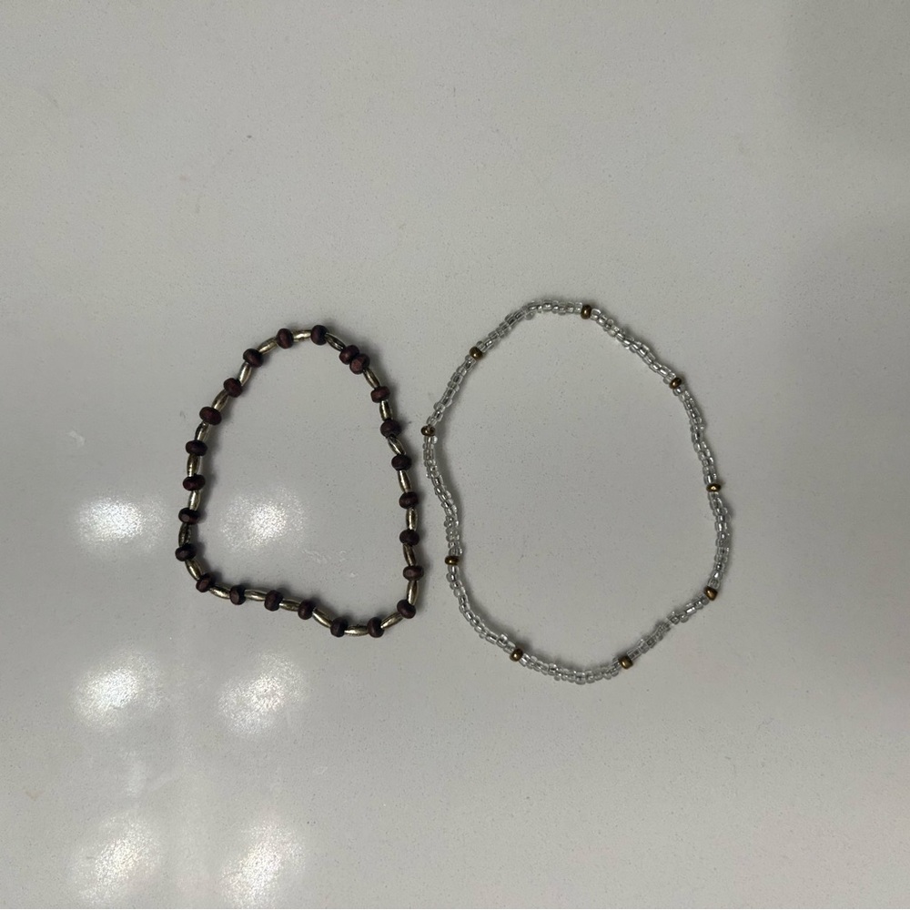 Two Pack Beaded Bracelet Set
